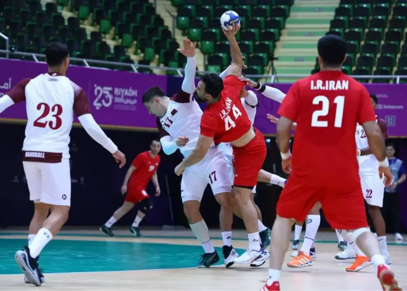 شکست مردان هندبال برابر تیم چندملیتی قطر