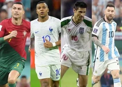 کیلیان امباپه تازه‌ترین رقیب علی دایی!