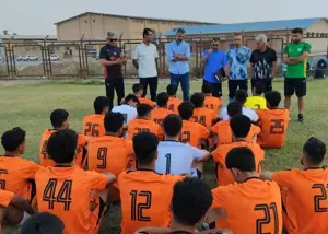 هاشمی نسب در تمرین آبادانیها (عکس)