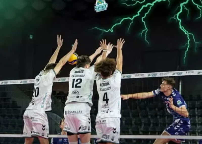 لژیونر والیبال ایران در فرانسه: همچنان نیمکتنشین