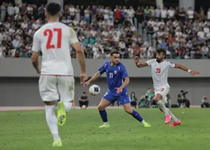 ازبکستان با لباسهای فینال کافا مقابل ایران