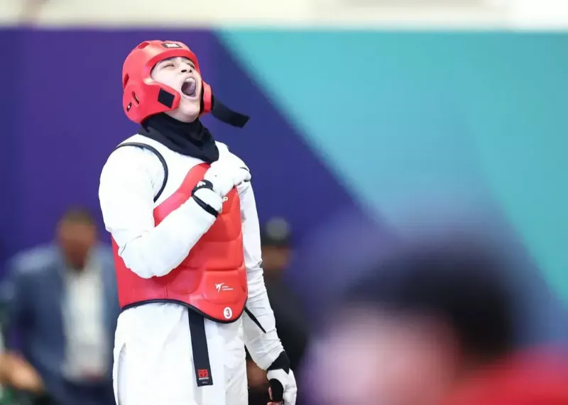 روز پرمدال تکواندو ایران: چهار نشان رنگارنگ در ریاض