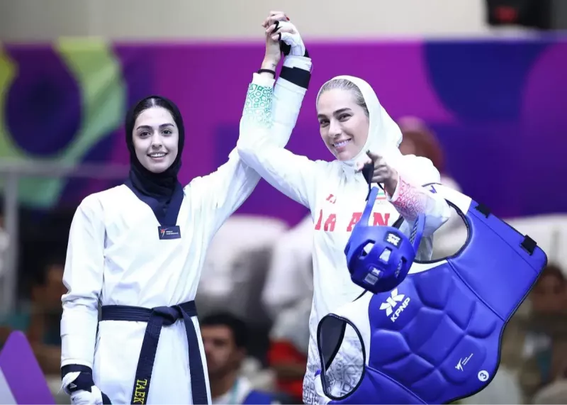 روژان ۱۷ ساله مدال آور جدید کاروان ایران