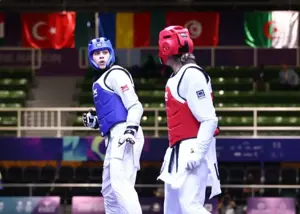 فینال تکواندو ریاض: یلدا به نقره بسنده کرد