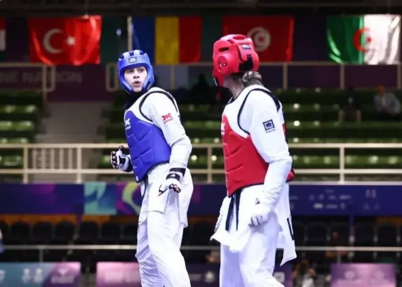 فینال تکواندو ریاض: یلدا به نقره بسنده کرد