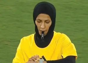 داور محجبه اماراتی تاریخ‌ساز شد