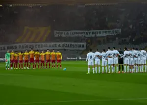 کاتالونیا 2-1 فلسطین: 30 هزار نفر برای غزه آمدند
