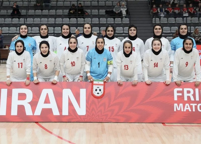 برد قاطع تیم ملی فوتسال زنان مقابل نیوزیلند