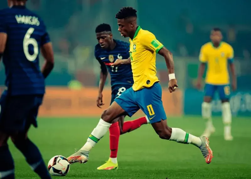 حذف فرانسه از جام جهانی: برزیل در پنالتیها برنده شد