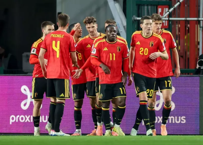 صعود بلژیک به جام جهانی با تحقیر حریف