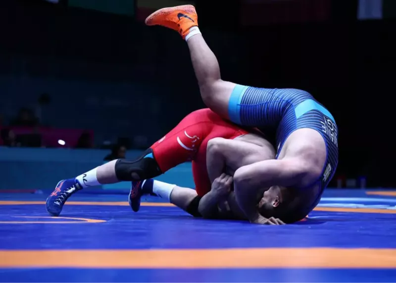 طلای چهارم کشتی فرنگی با شاهکار فردین