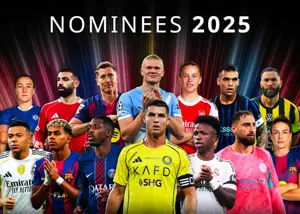 نامزدهای گلوب ساکر: دمبله، وینیسیوس و رونالدو