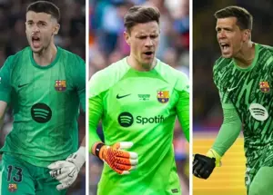 بارسا جنگ دروازه‌بانی را از رئال به ارث برد