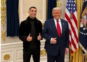 اعتراض به دیدار رونالدو با ترامپ: عجب باختی!