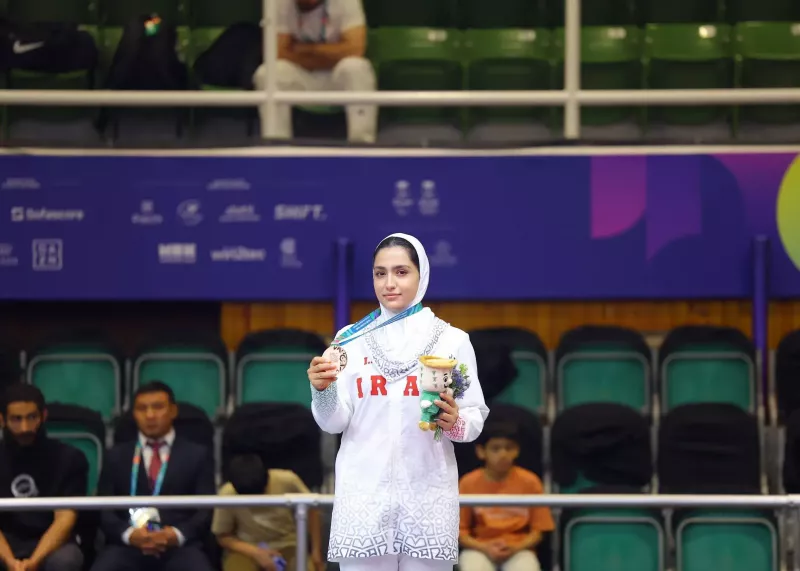 حمودی: مدالم را تقدیم دختران ایران میکنم