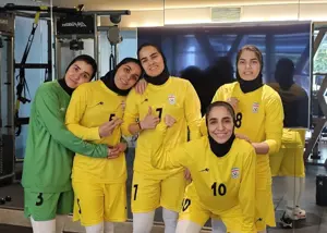استارت تیم ملی فوتسال زنان برای بازی پاناما