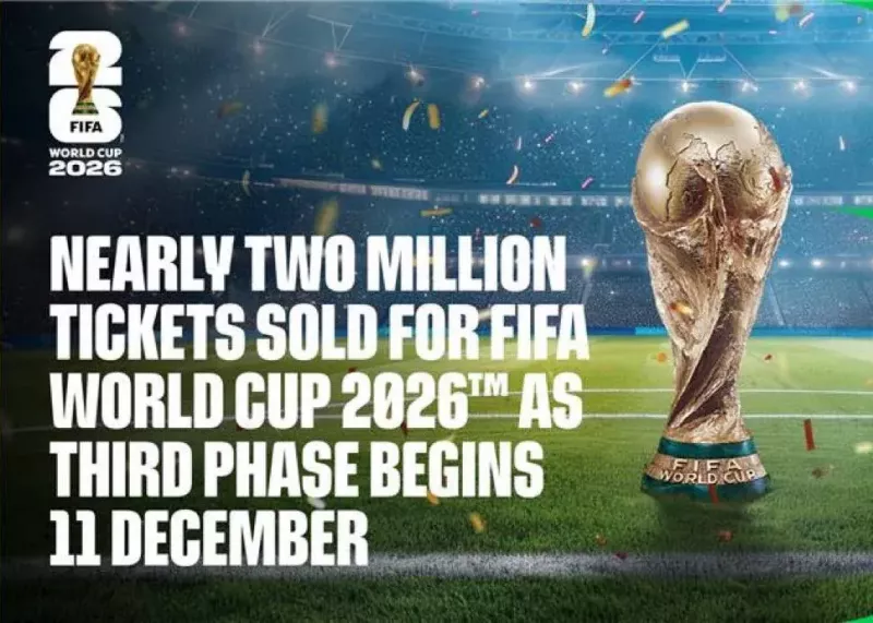 دو میلیون بلیت جام جهانی فروخته شد