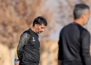 خبر تلخ برای حسینی در وسط تمرین