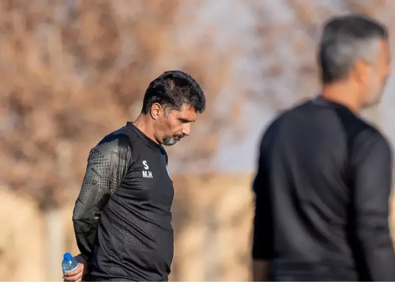 خبر تلخ برای حسینی در وسط تمرین