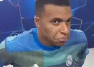 ناراحتی امباپه از خبرنگار: داری بی‌احترامی می‌کنی!