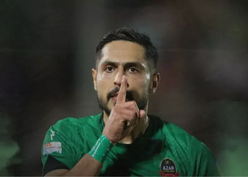 شوک به پرسپولیس با گل صائب محبی