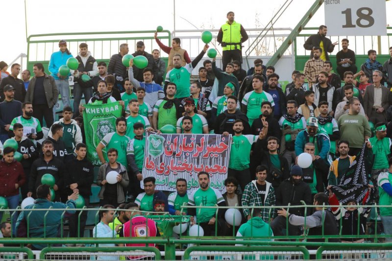 خیبر - ملوان تنها با حضور زنان