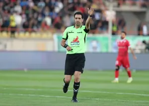 علی خسروی: محمدی، مرد اول بازی شمس - پرسپولیس