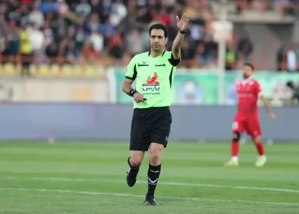 علی خسروی: محمدی، مرد اول بازی شمس - پرسپولیس