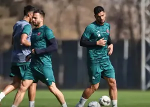 استراحت پرسپولیس پیش از آغاز تمرینات دربی