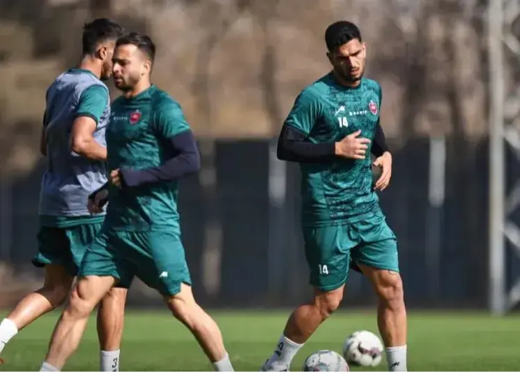 استراحت پرسپولیس پیش از آغاز تمرینات دربی