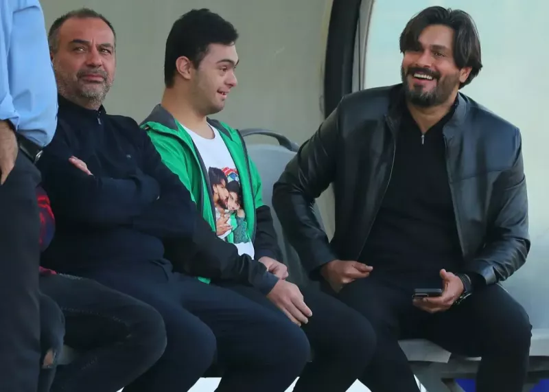 مهمان همیشگی رختکن پیکان: هوادار خاص سعید!