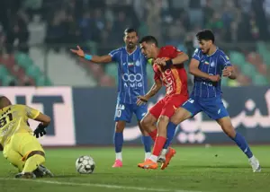 مدافع تیم ملی و اهدای گل به استقلالی‌ها!