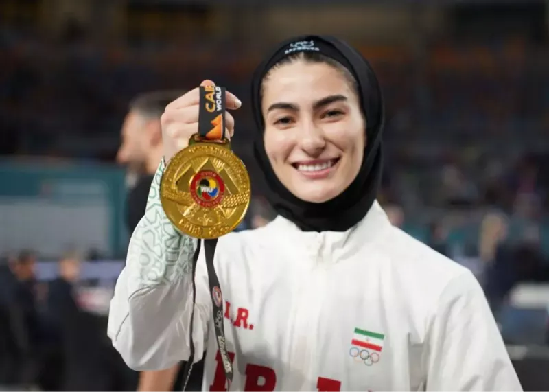 تاریخ سازی آتوسا در مصر: اولین طلای زنان کاراته