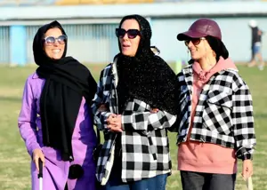 پیام خاص روشندلان با حضور در تمرین شمس آذر (عکس)