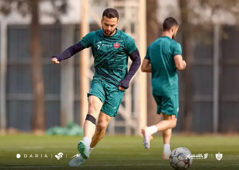 شماره هفت پرسپولیس در بهترین ورژن برای دربی