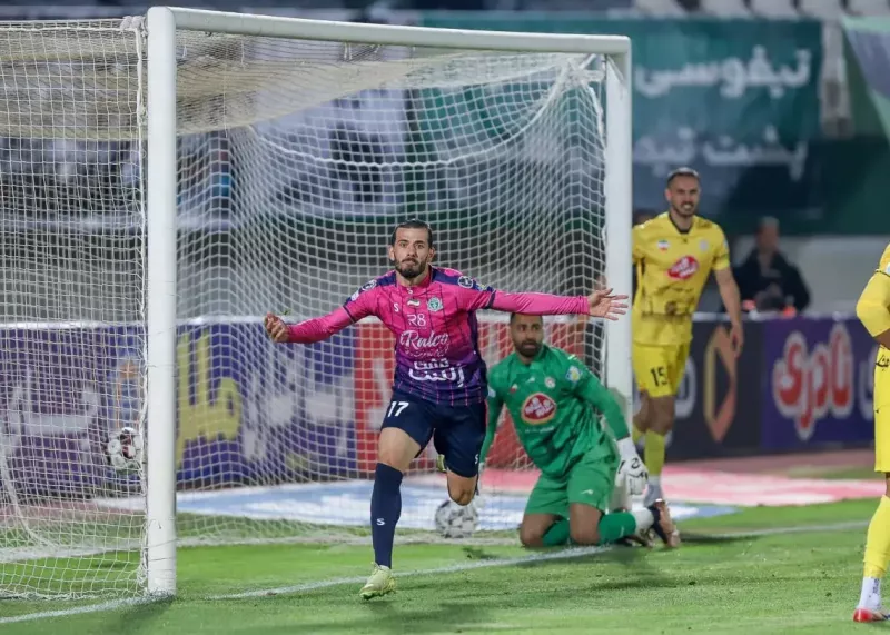 فریاد شادی ساسان، بغض شکست (عکس)