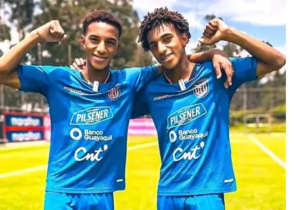 دوقلوهای اکوادوری آرسنال: نسخه جوان نیمار!