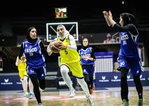 پایان هفته هفتم لیگ بسکتبال بانوان با پیروزی میزبان ها