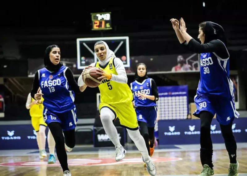 پایان هفته هفتم لیگ بسکتبال بانوان با پیروزی میزبان ها