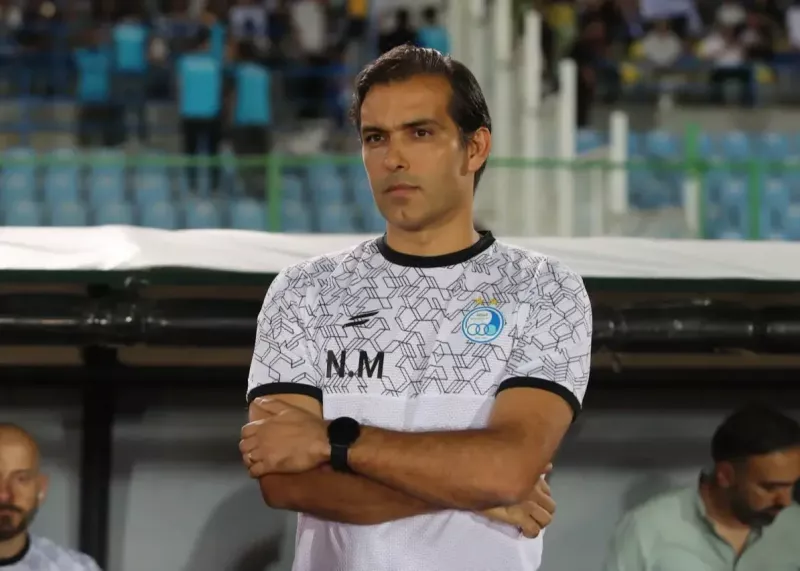 مربی استقلال برابر پرسپولیس محروم است!