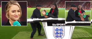 وحشت در پخش زنده فوتبال (عکس)