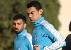 رستم با چشم کبود شده به پیشواز دربی رفت