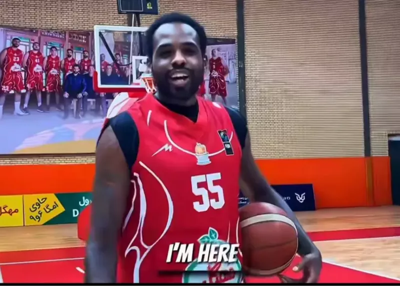 ستاره آمریکایی-عراقی در کرج دست به توپ شد!