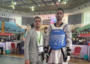 امیررضا جدیدترین پسر طلایی تکواندوی ایران