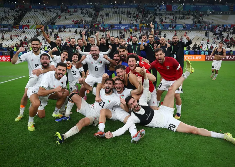 بازگشت بزرگ فلسطین برابر تونس قدرتمند