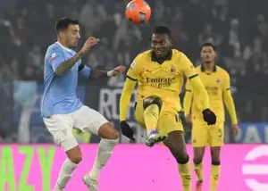 لاتزیو ۱-۰ میلان: عقابها انتقام گرفتند