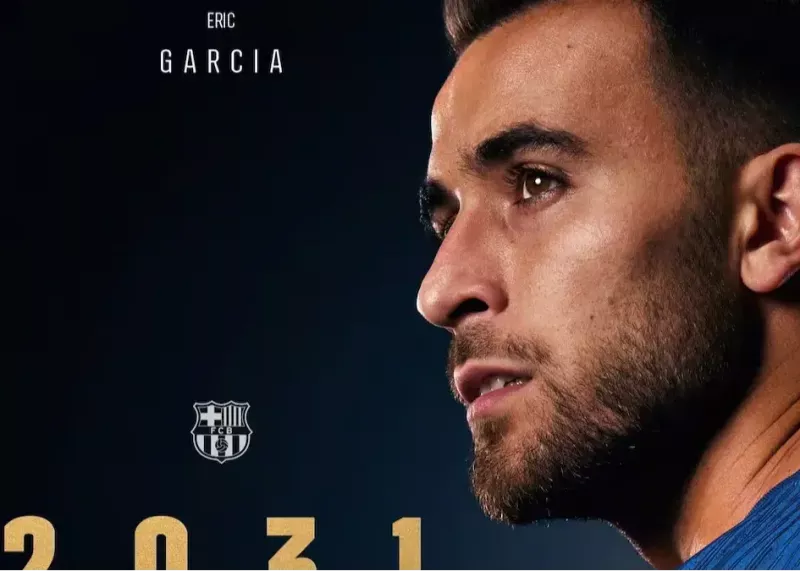 رسمی: اریک گارسیا با بارسلونا تمدید کرد