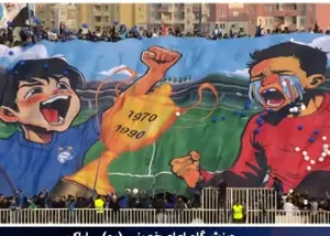 تیفو استقلال: سنگین‌ترین کری ممکن برای پرسپولیس