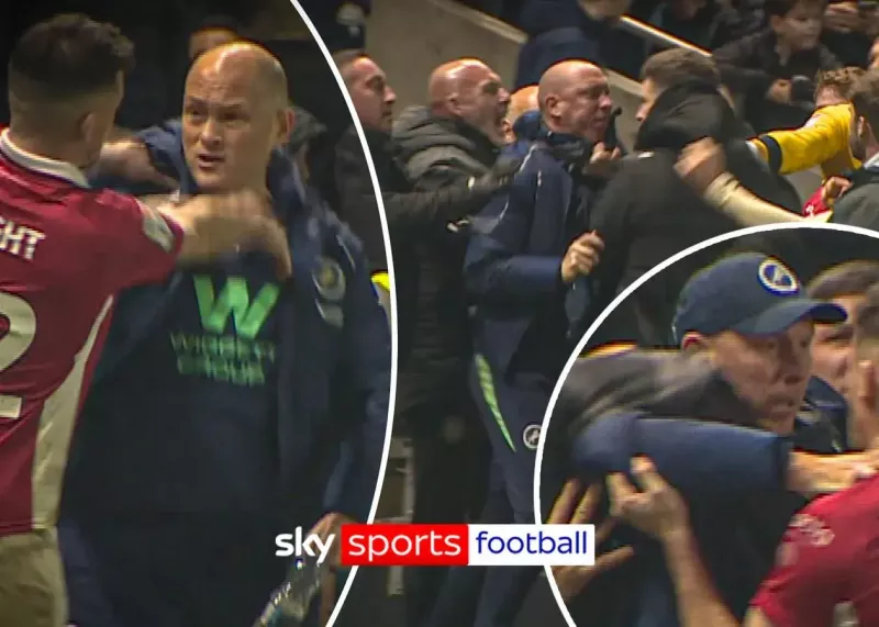 بزن بزن بازیکنان و نیمکت‌ها در انگلیس!