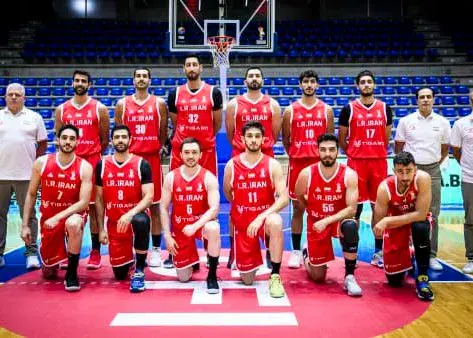 جایگاه بسکتبال ایران در رنکینگ جهانی تغییر نکرد